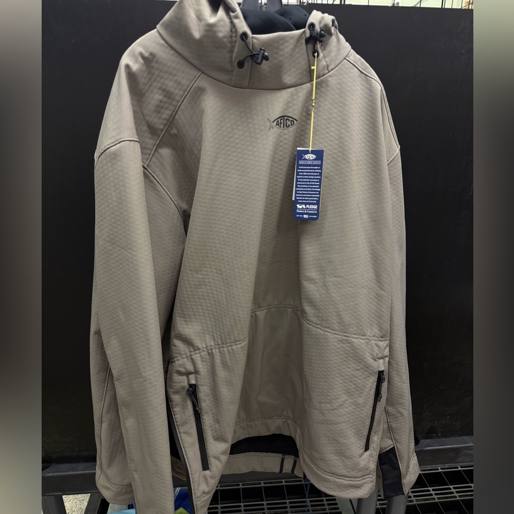 AFTCO Reaper Softshell Windproof pullover - Picture 3 of 6